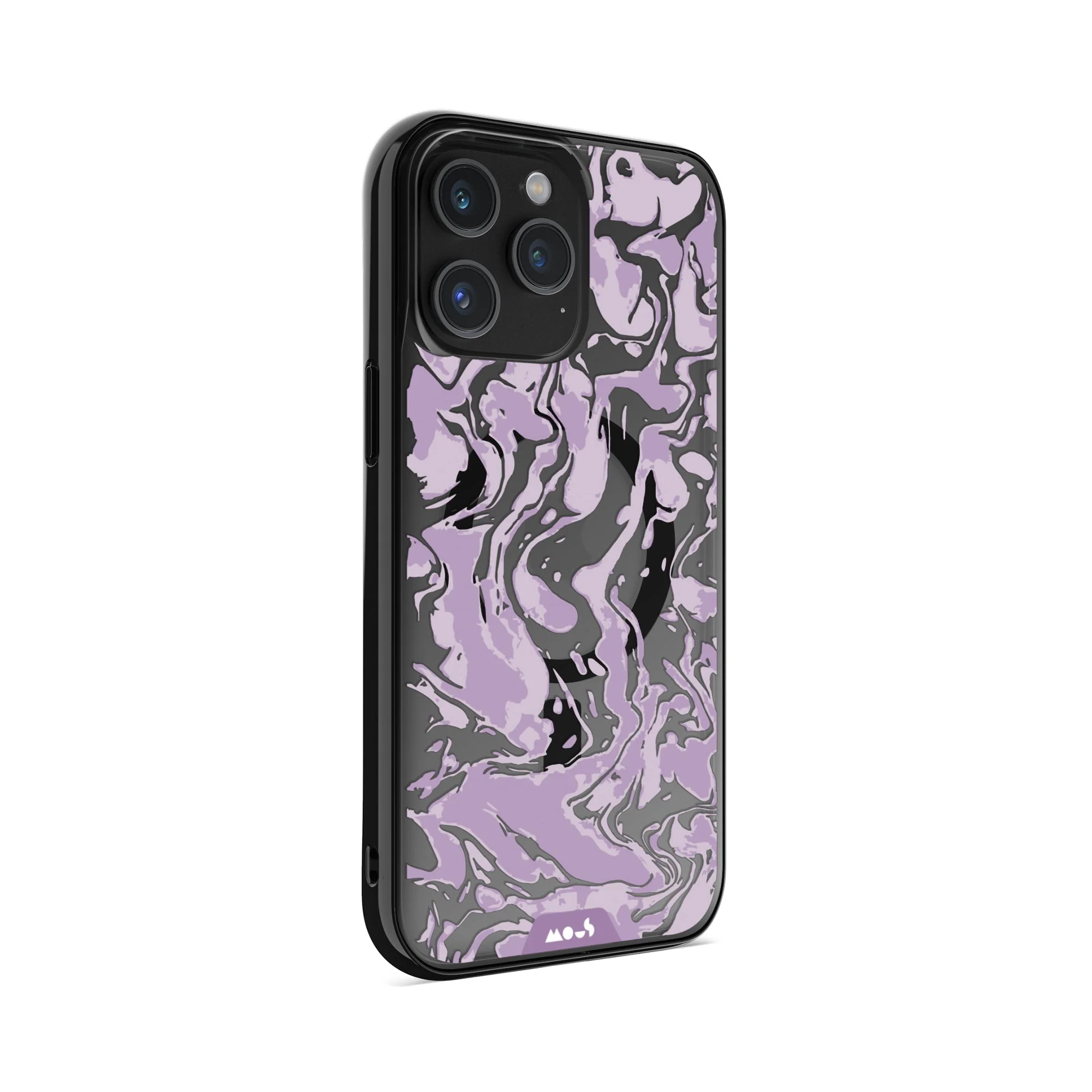 Lilac Protective Phone Case - Marbled MagSafe - Image 6